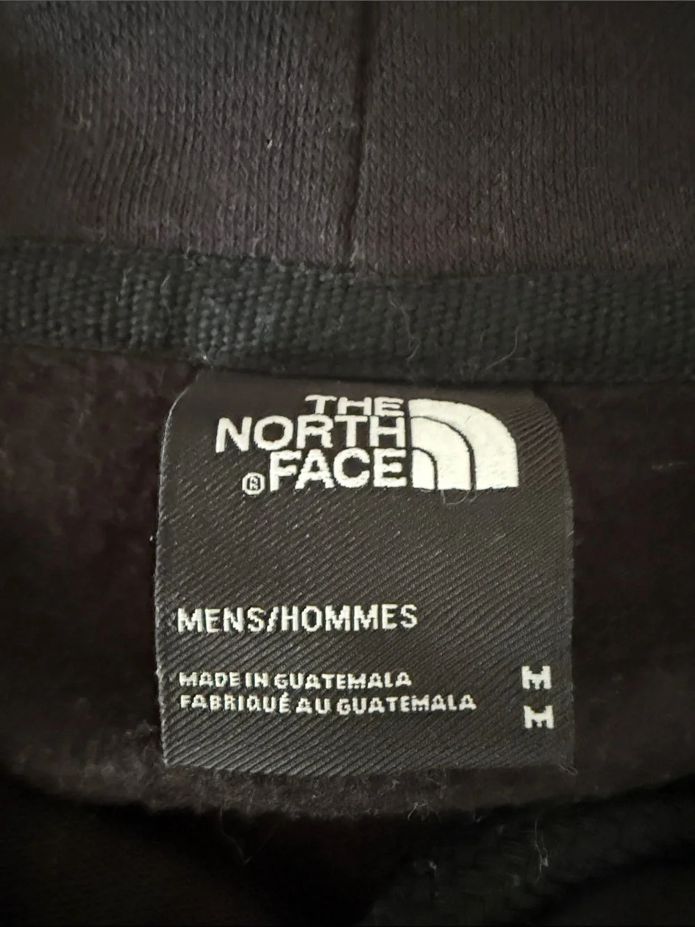 DAMAGED MEDIUM hoodie THE NORTH FACE black blurred bright green sweater graphic